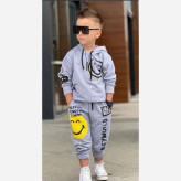 ست هودی و شلوار پسرانه کلاهدار مناسب 2 تا 8 سال